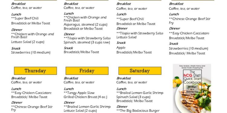 16+ Hcg Maintenance Diet Menu PNG